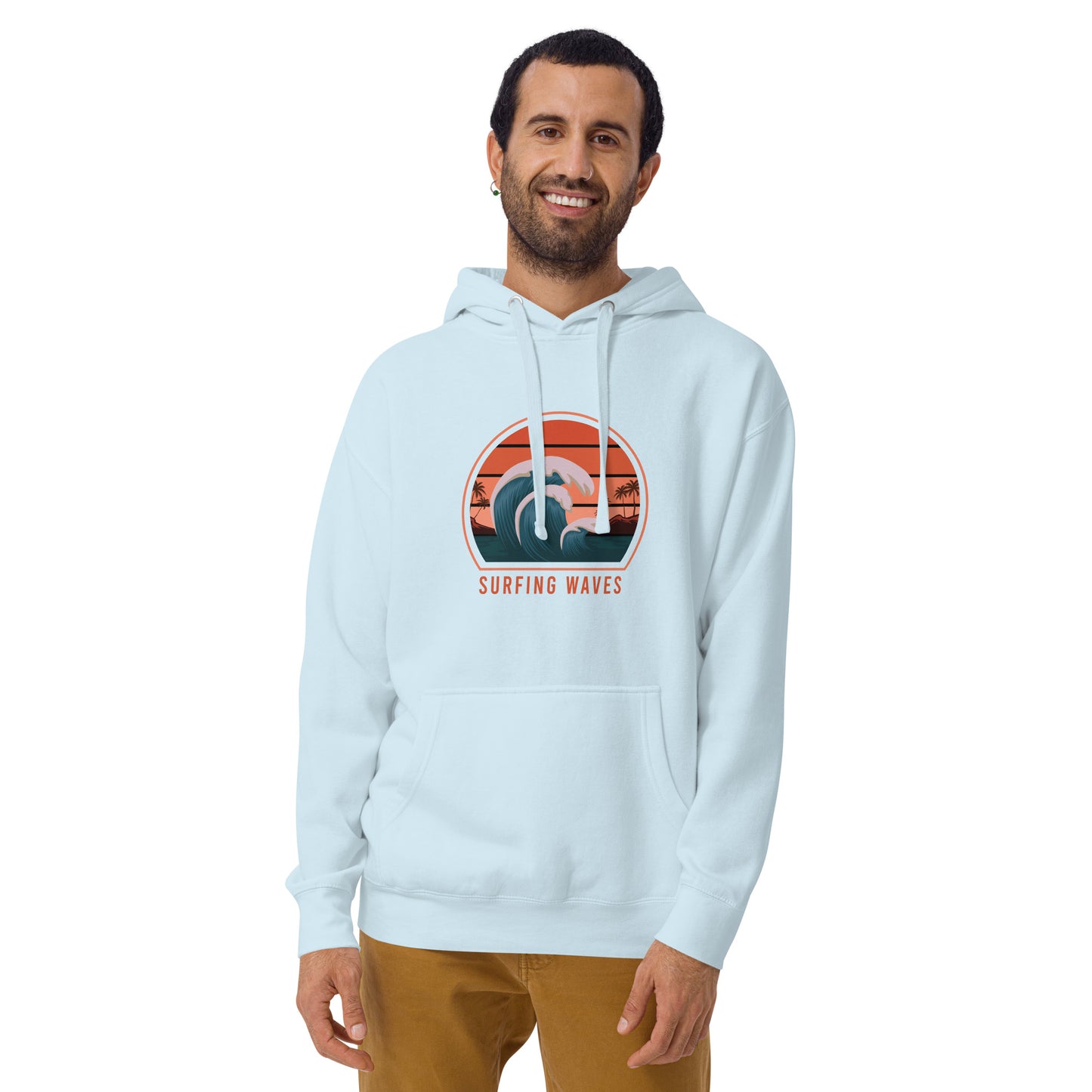 Surfer Waves - Unisex Hoodie - HobbyMeFree