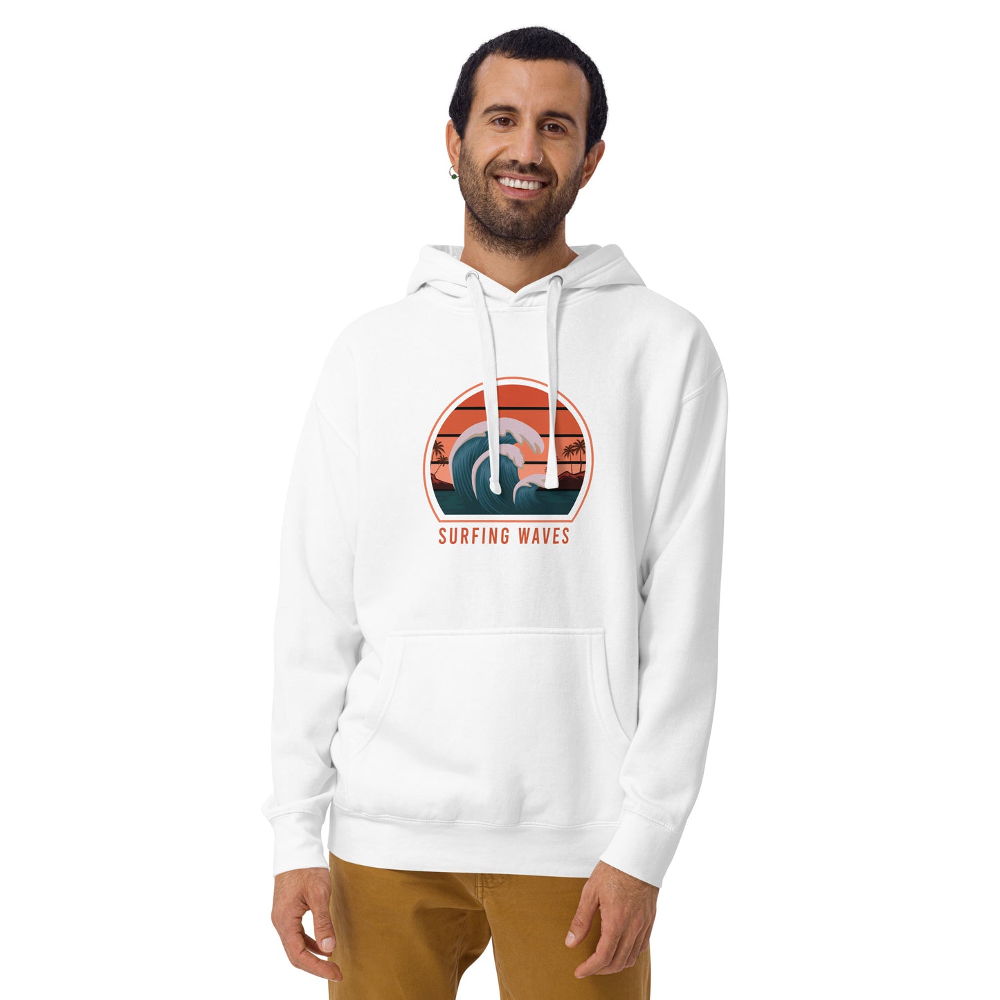 Surfer Waves - Unisex Hoodie - HobbyMeFree