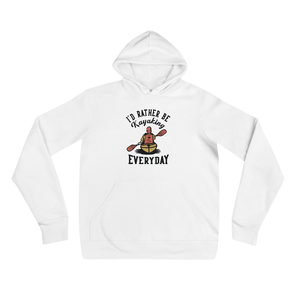 I'd rather be kayaking - Unisex hoodie - HobbyMeFree