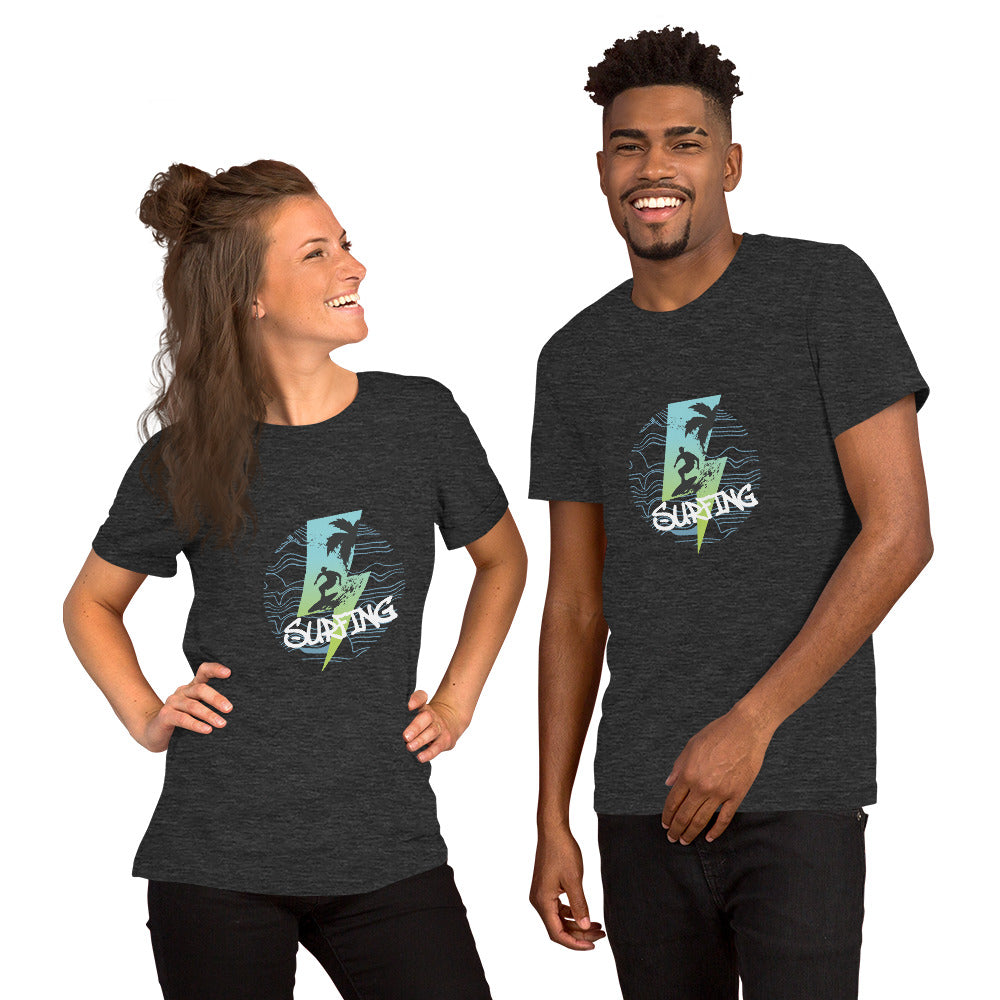 Surfing - Unisex t-shirt - HobbyMeFree