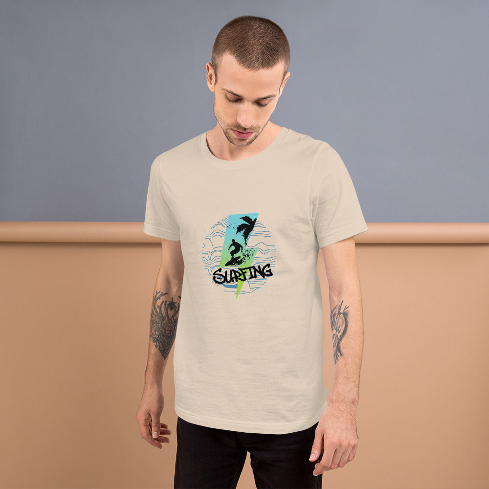 Surfing - Unisex t-shirt - HobbyMeFree