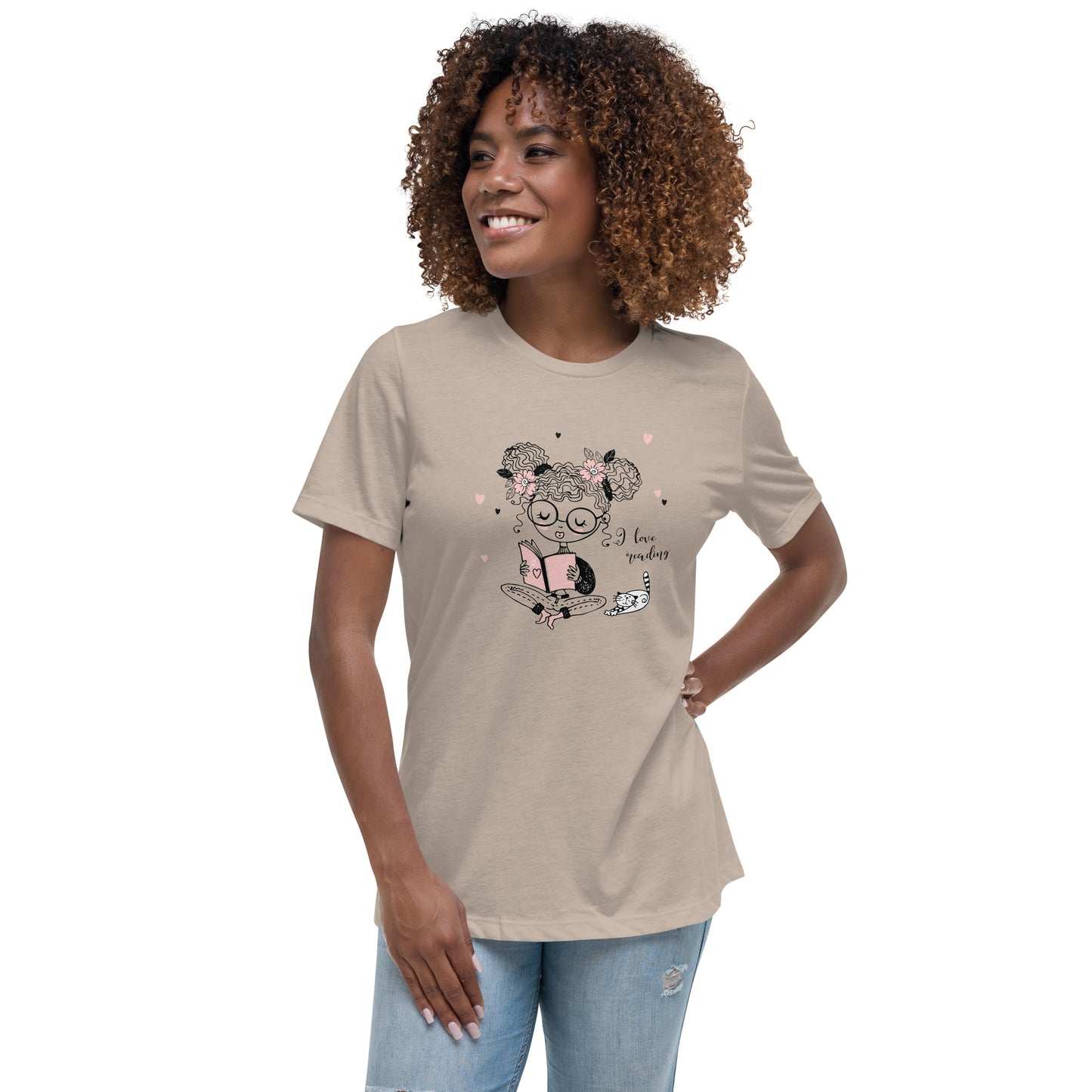 Love Reading - Women's Relaxed T-Shirt - HobbyMeFree